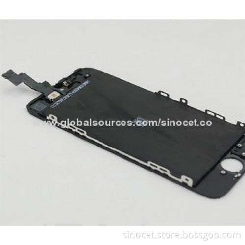 Cell phone display for iPhone 5s, refurbished LCD screen with original LCD module